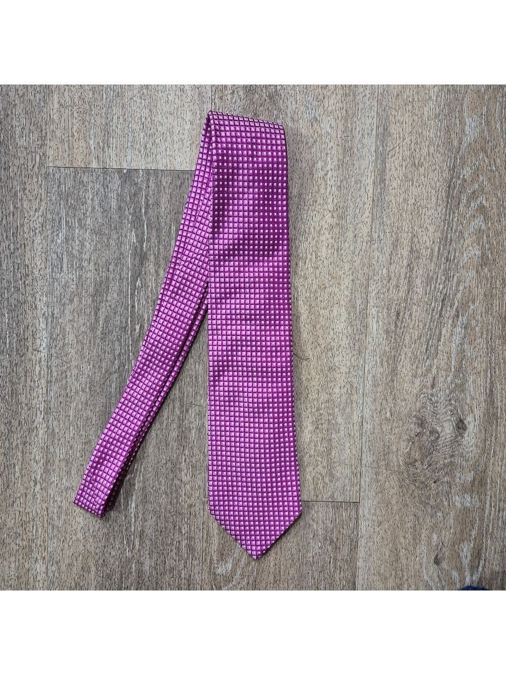 Boss Pink Patterned Men's Tie